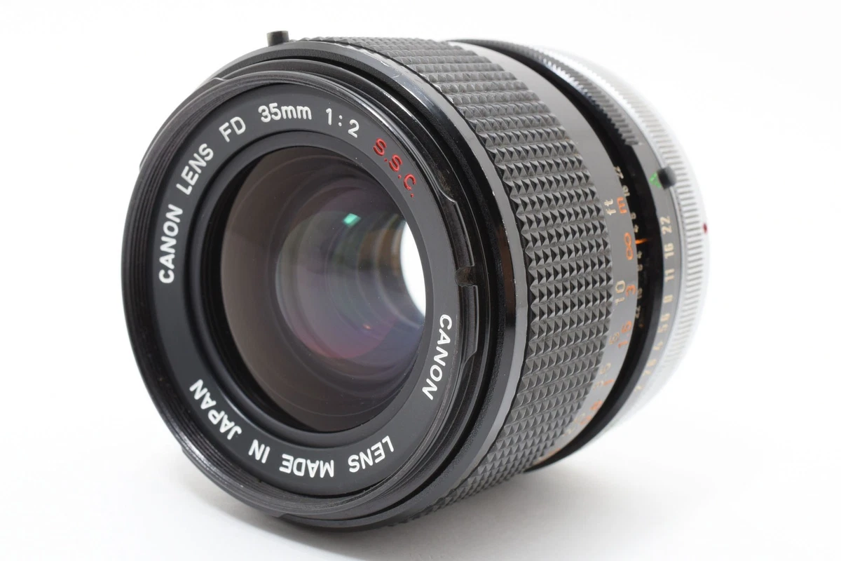 Canon FD 35mm f/2 Camera Lenses for sale | eBay