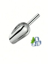 Stainless Steel Ice Cube Flour Scoop Kitchen Bar Tools Buffet Nut Grain Shovel