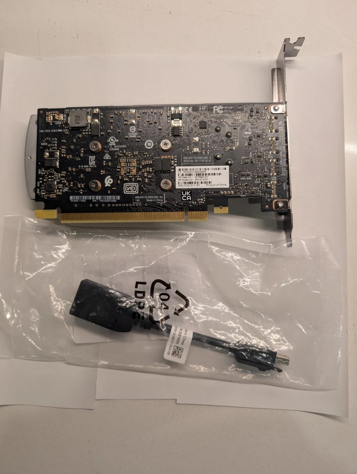 HP Nvidia Quadro T1000 4GB Workstation GPU Graphics Video Card M16993-001 - Image 2 of 4