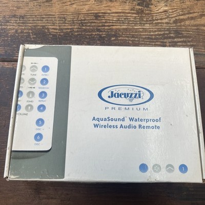 Jacuzzi Premium 6472-274 AquaSound Wireless Audio Remote New
