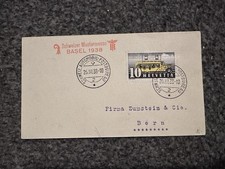 SWITZELAND COVER 1938 BASEL FAIR