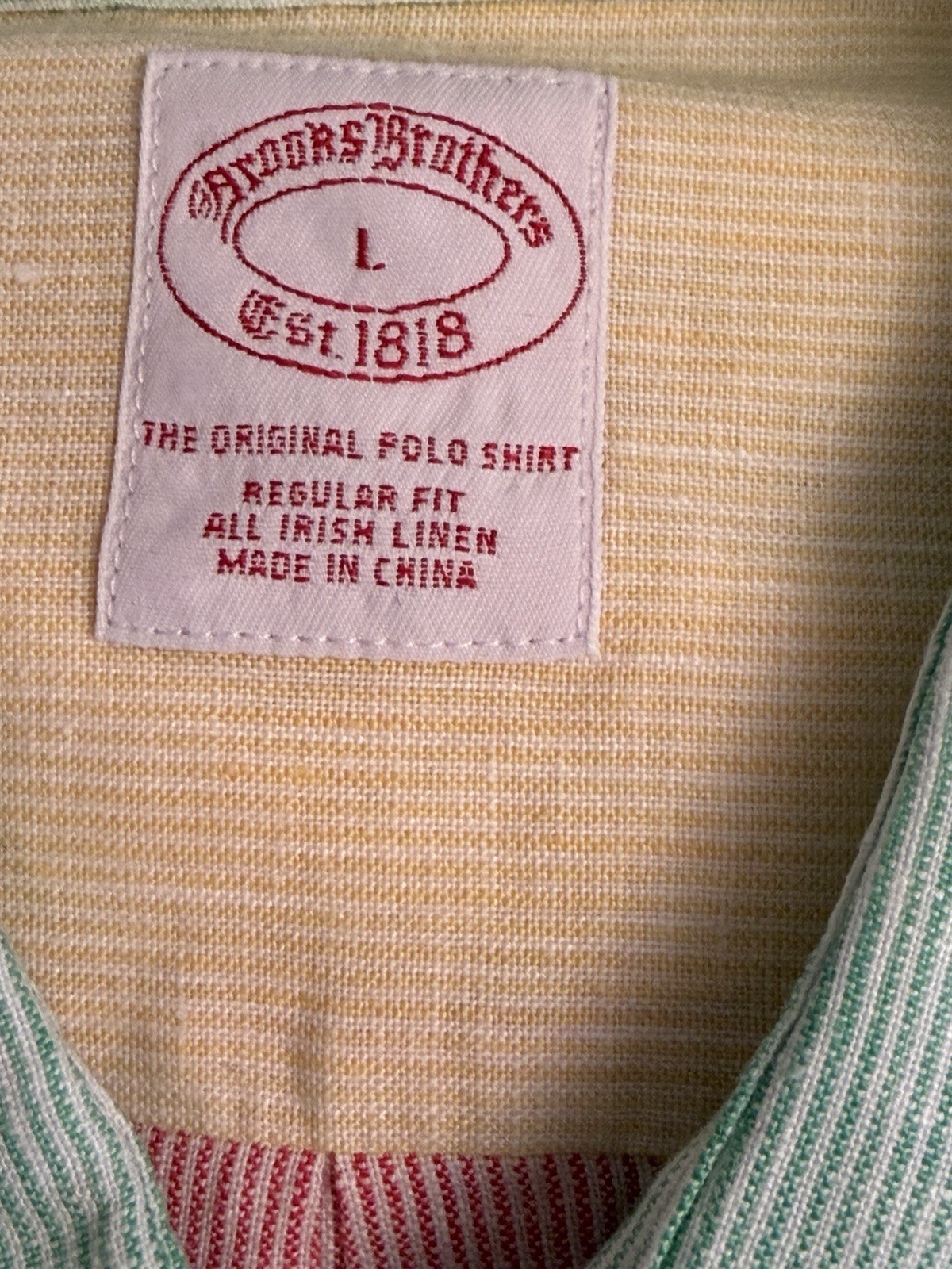 Brooks Brothers Button Down Size Large Button Mul… - image 4