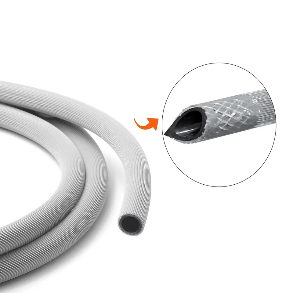 Manguera de Extensión Deshumidificador 3/4" FHT, Material PVC Grueso con Adaptadores de Latón Foto 2 de 4