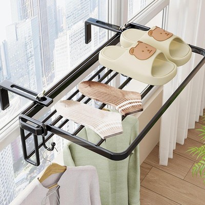 Clothes Drying Rack for Balcony ,Window Hanging Drying Rack for - Main Image