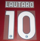 Official 2020/2021 Inter Milan Lautaro No.10 Series A Flocking Home Pro Seller