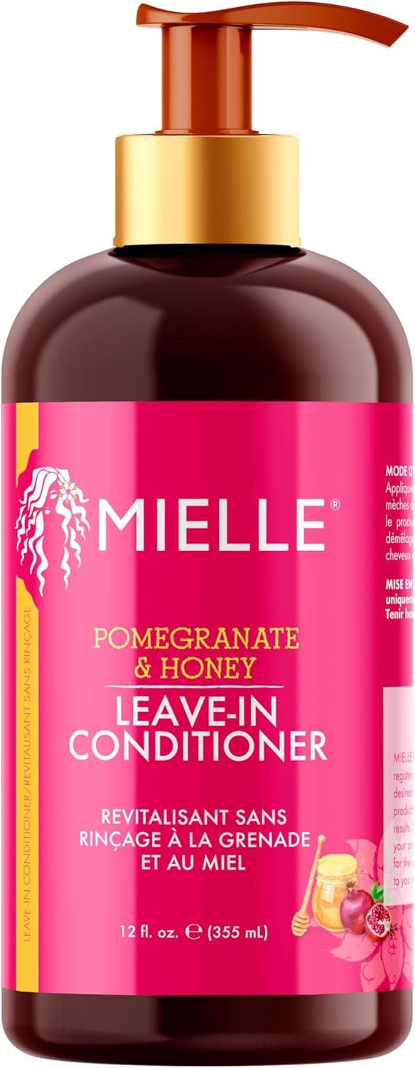Mielle Pomegranate & Honey Leave-In Conditioner, Moisturising Curl Primer...