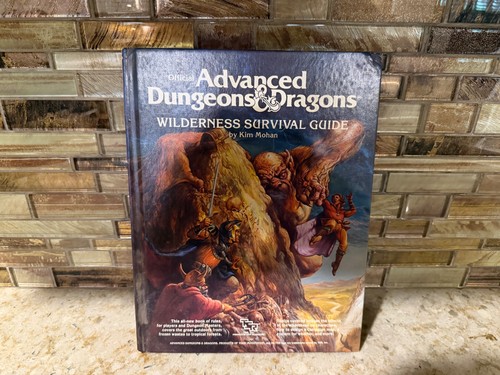 TSR Advanced Dungeons & Dragons Wilderness Survival Guide 1986