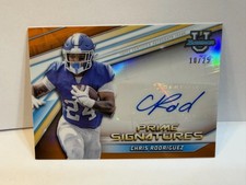 2021-22 Bowman University Prime Chrome Signatures Chris Rodriguez Jr. /25