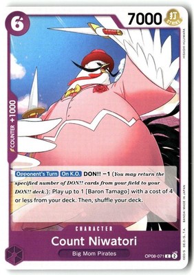 Count Niwatori OP08-071 Common Two Legends One Piece Near Mint