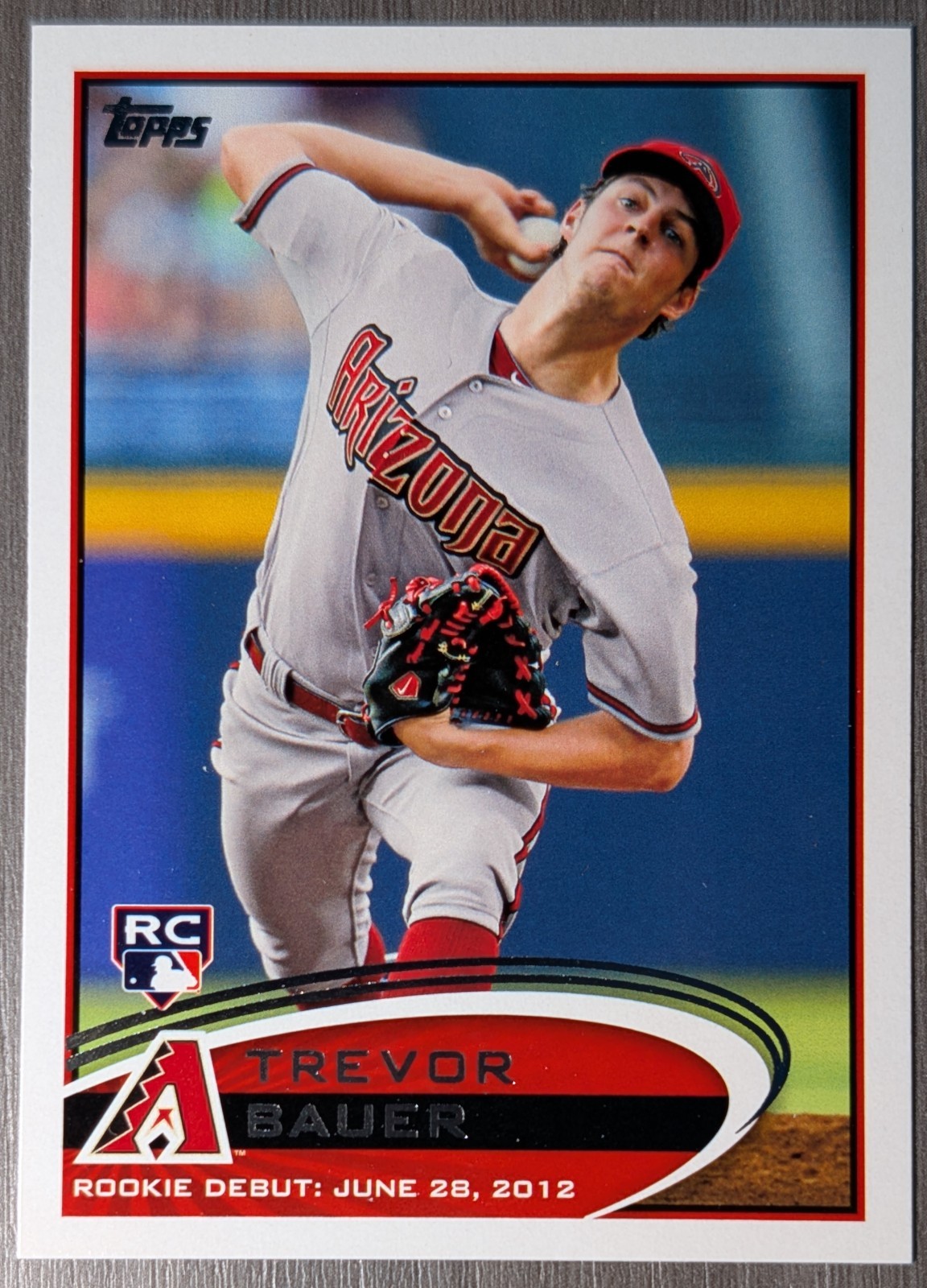 2012 Topps Update Series - Rookie Debut Trevor Bauer #US212 (RC)