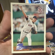 Topps 1996 Roger Clemens Boston Red Sox MLB Baseball Card #191 Base Set