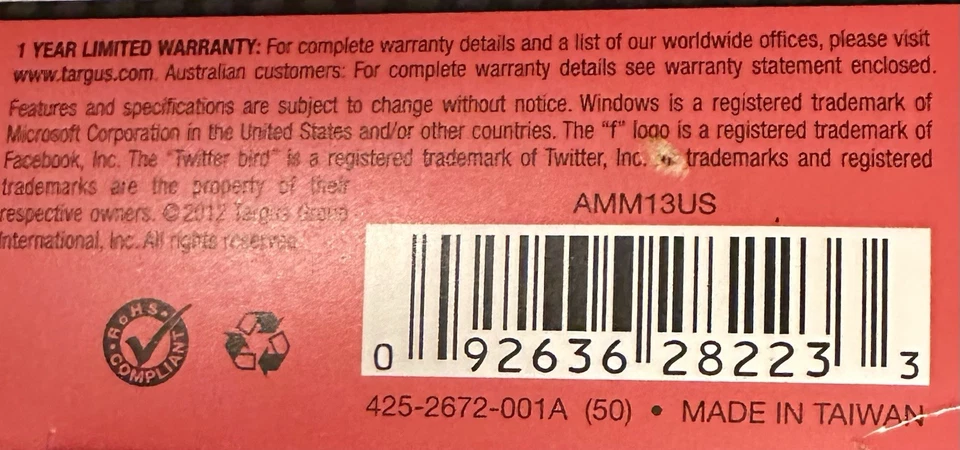 NEW Targus Paint Brush Stylus Pen Ultralife For Touchscreens - Image 4 of 4