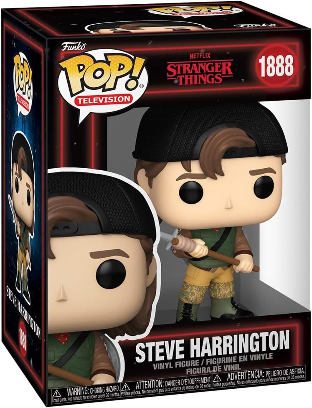 Stranger Things - Steve Harrington - #1888 - Television - Funko Pop!
