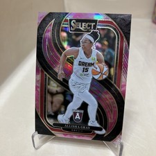 2025 Panini Select WNBA  Allisha Gray Pink Camo Prizm /175 #171-Atlanta