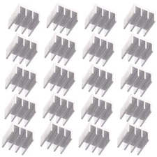 20pcs 11*11*5mm Mini Aluminum Heatsink Power Module Heat Sink for PC Power IC