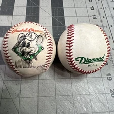 Vintage To Te 1991 Chuck E Cheese Showbiz Pizza Time & Diamond Baseball Lot