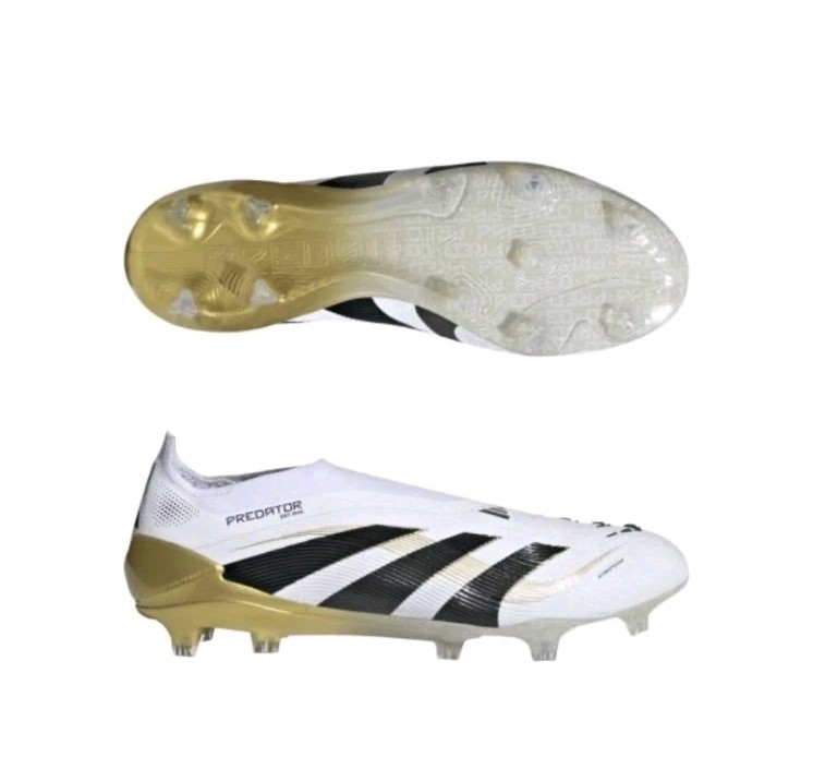 Size 12.5 Adidas Predator Elite Laceless Firm Ground Mens  display picture 3