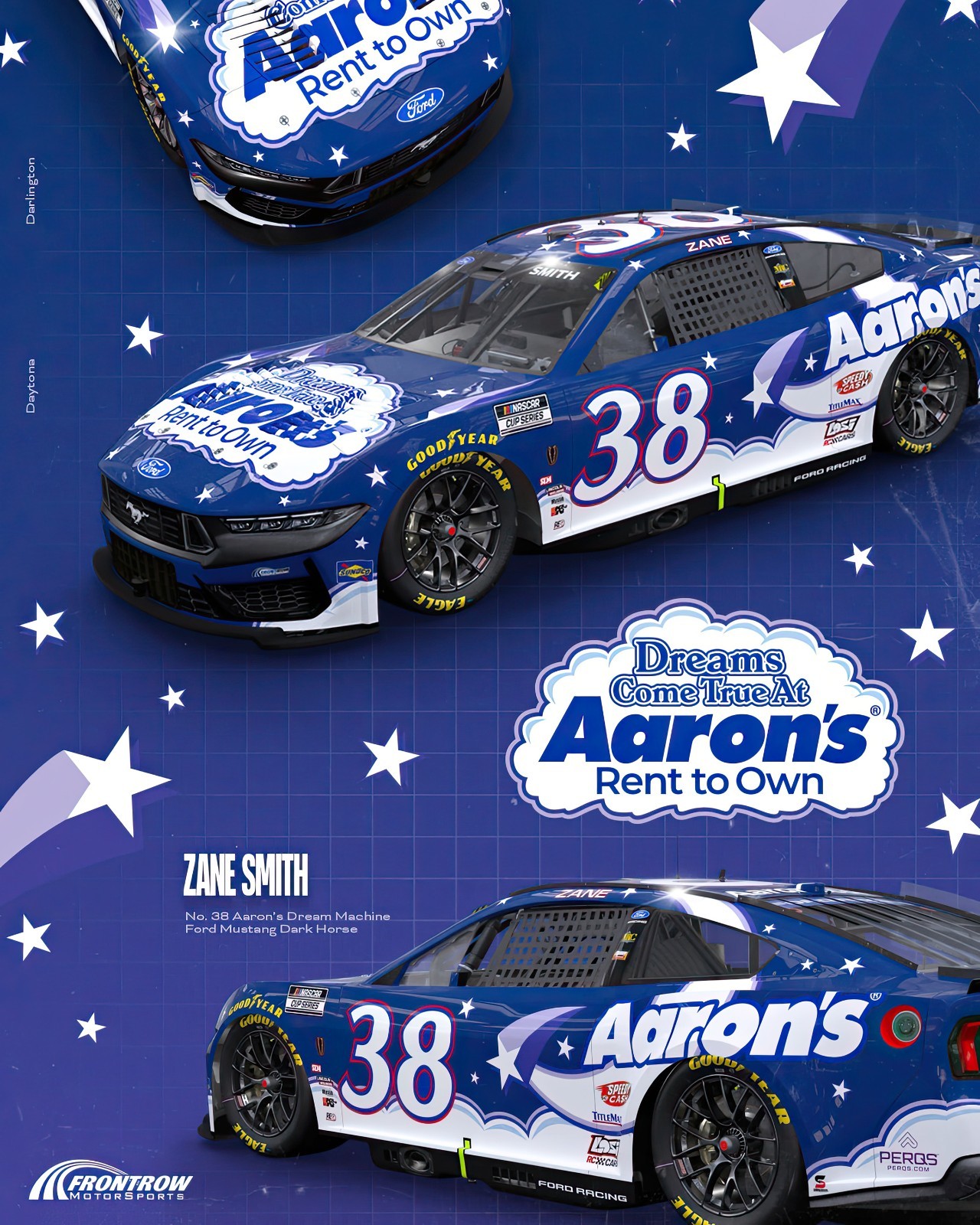 Zane Smith 2026 NASCAR 8"x10" Postcard Gloss Photo Print 204