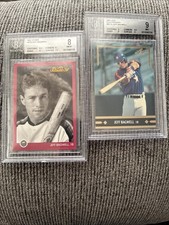 1991 Leaf Jeff Bagwell #BC14 & 1991 Leaf Studio #172