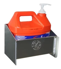 PIT-PAL PRODUCTS Utility Jug Rack - 10-1/2 x 7 x 9-1/2 in - Aluminum - Each 782