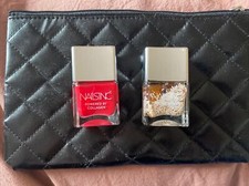 Nailsinc Collagen Sherringham Street Red & Kingsway Blossom 2 X 14ml With Bag