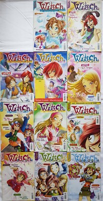 W.i.t.c.h. (Witch) 11 Magazine, fast kompletter Jahrgang 2004 ohne Extras, RAR!