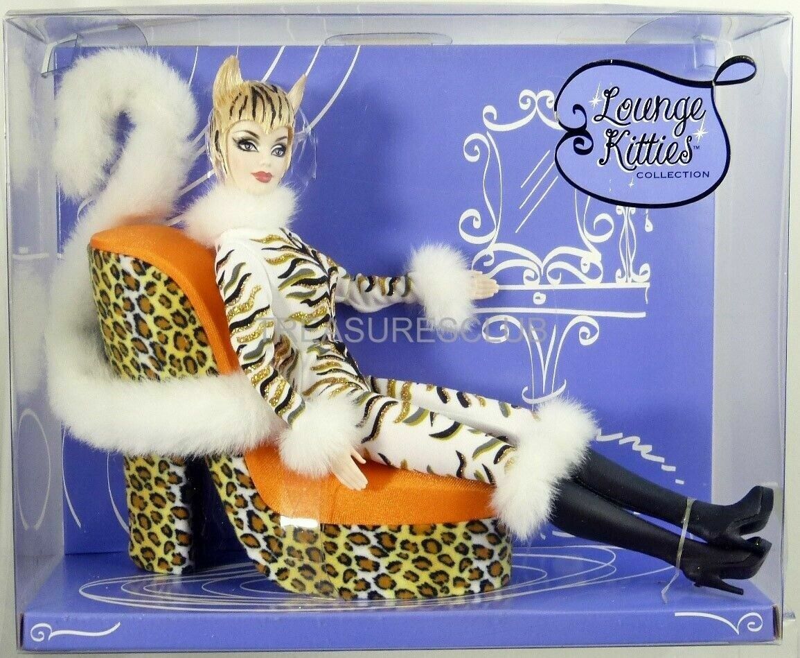 Amazon.com: Barbie Mattel Lounge Kitties Leopard Doll