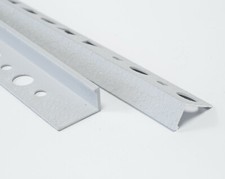 10x VROMA Tile Trim -Straight L-Shape- 2.5M Aluminium Polished & Textured Finish