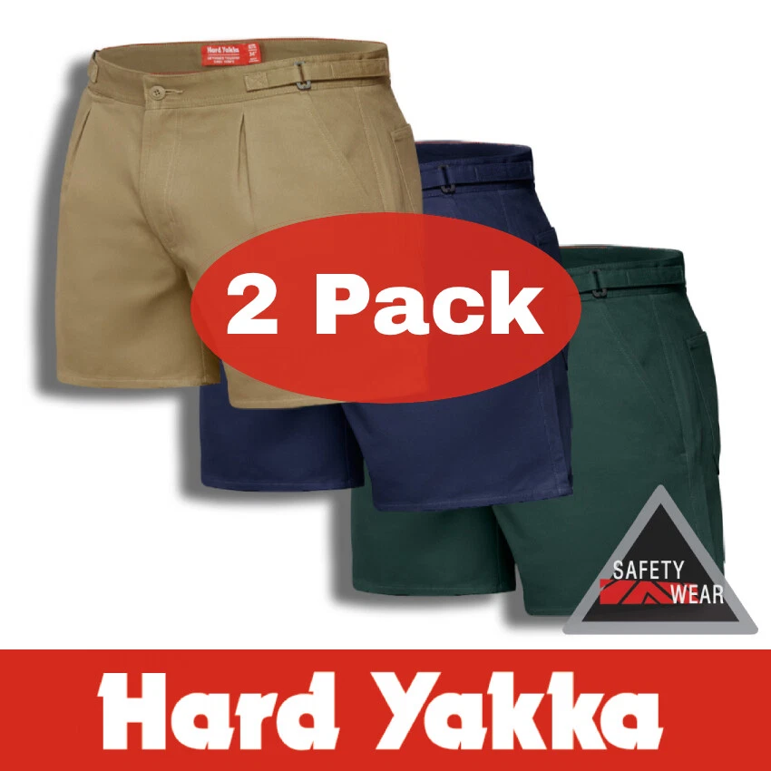 Hard yakka stubby best sale shorts