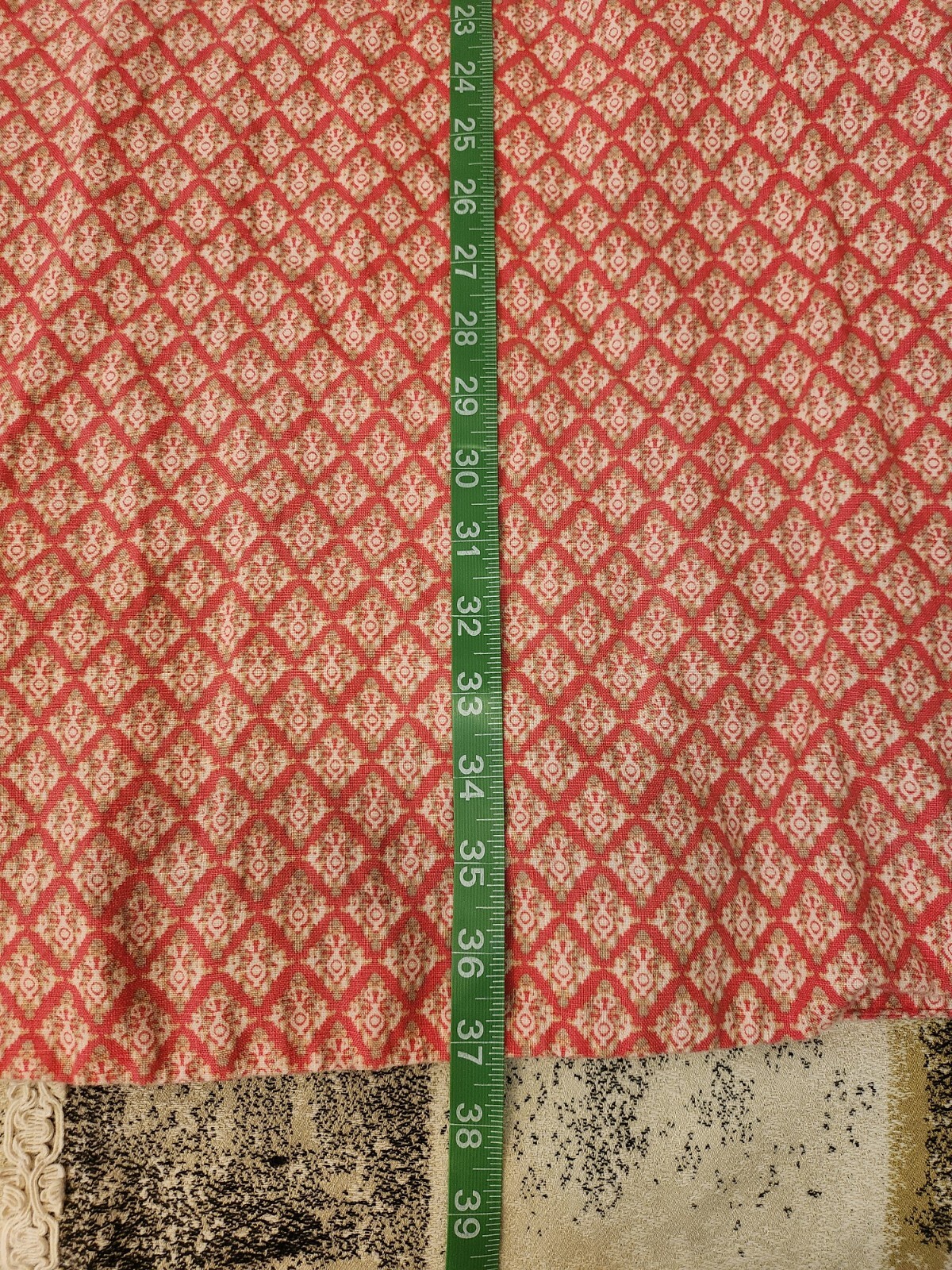 Gap Orange Multicolor Pattern Sleeveless Linen Dr… - image 10