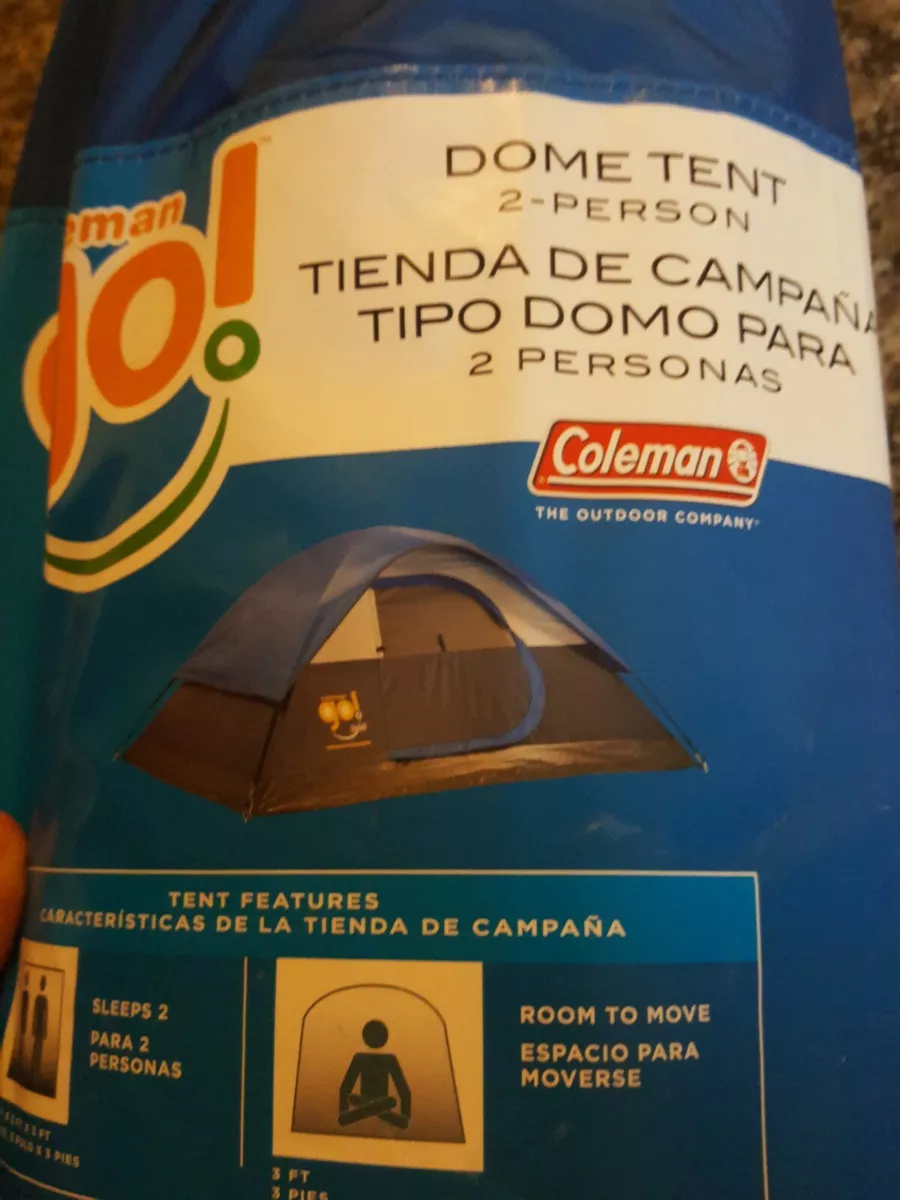 Coleman top go tent