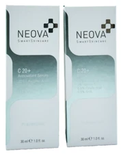 Neova C 20+ Antioxidant Serum 1.0 fl oz/30ml *New In Box* [ 2-Pack]
