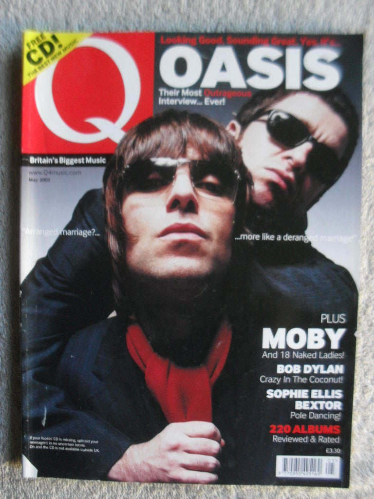 イギリス UK音楽誌 Qマガジン オアシスoasis Q magazine Oasis Q