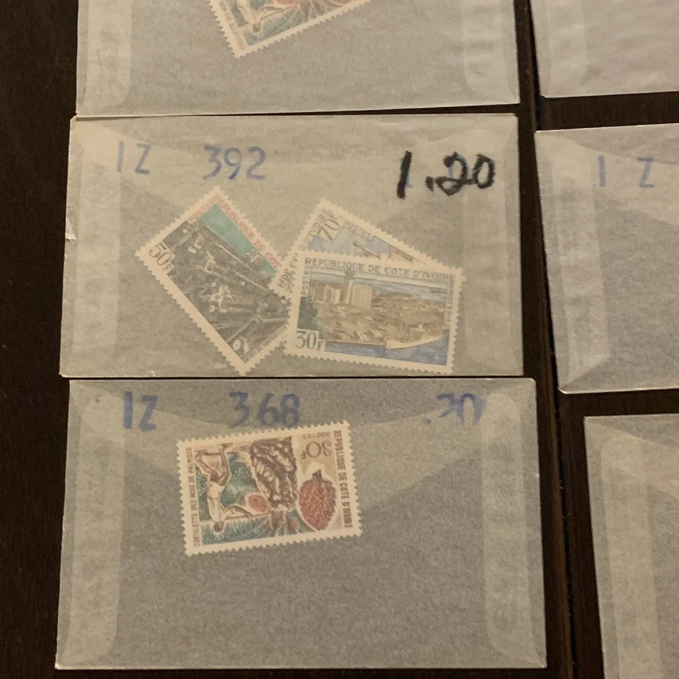 LOTE DE SELLOS COSTA MARFIL COMO NUEVOS EN VIDRIERAS, BONITA COLECCIÓN Foto 4 de 4