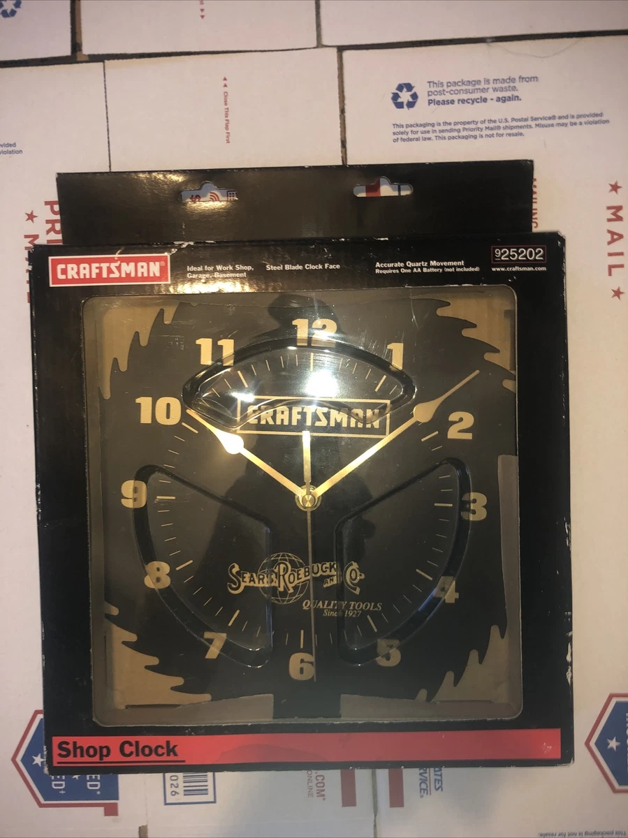Craftsman Saw Blade Clock for sale | eBay
