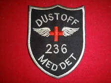 Vietnam War Patch US 236th Medical Detachment DUSTOFF