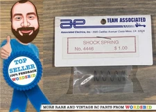 VINTAGE TEAM ASSOCIATED 4446 RARE SHOCK SPRING RC10L 12L hop-up ASC4446 NIP NOS