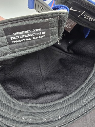 Vintage Rare NIKE Hat Script Classic99 Strapback Swoosh Nike Dri-Fit Multi-Color - Picture 10 of 17