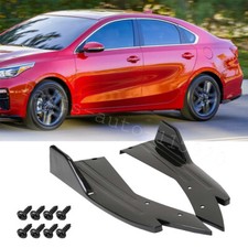 For Kia Forte Stinger Optima K5 Rear Bumper Lip Diffuser Splitter Spoiler Glossy