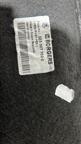 SKODA OCTAVIA 2017 H.BACK 1.6 TDI PARCEL SHELF 5E5867769 - Picture 8 of 8