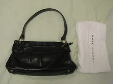 Marc Jacobs Collection 'Lola' Bag Black Italian Leather - Gorgeous HTF Style!