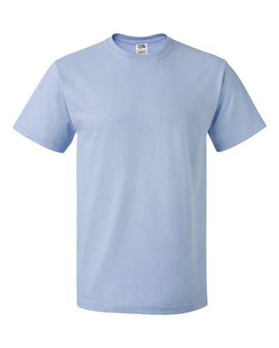 Fruit of the loom Men's HD Cotton Plain Crew Neck Short Sleeves T-Shirt 3931 - Picture 21 of 45