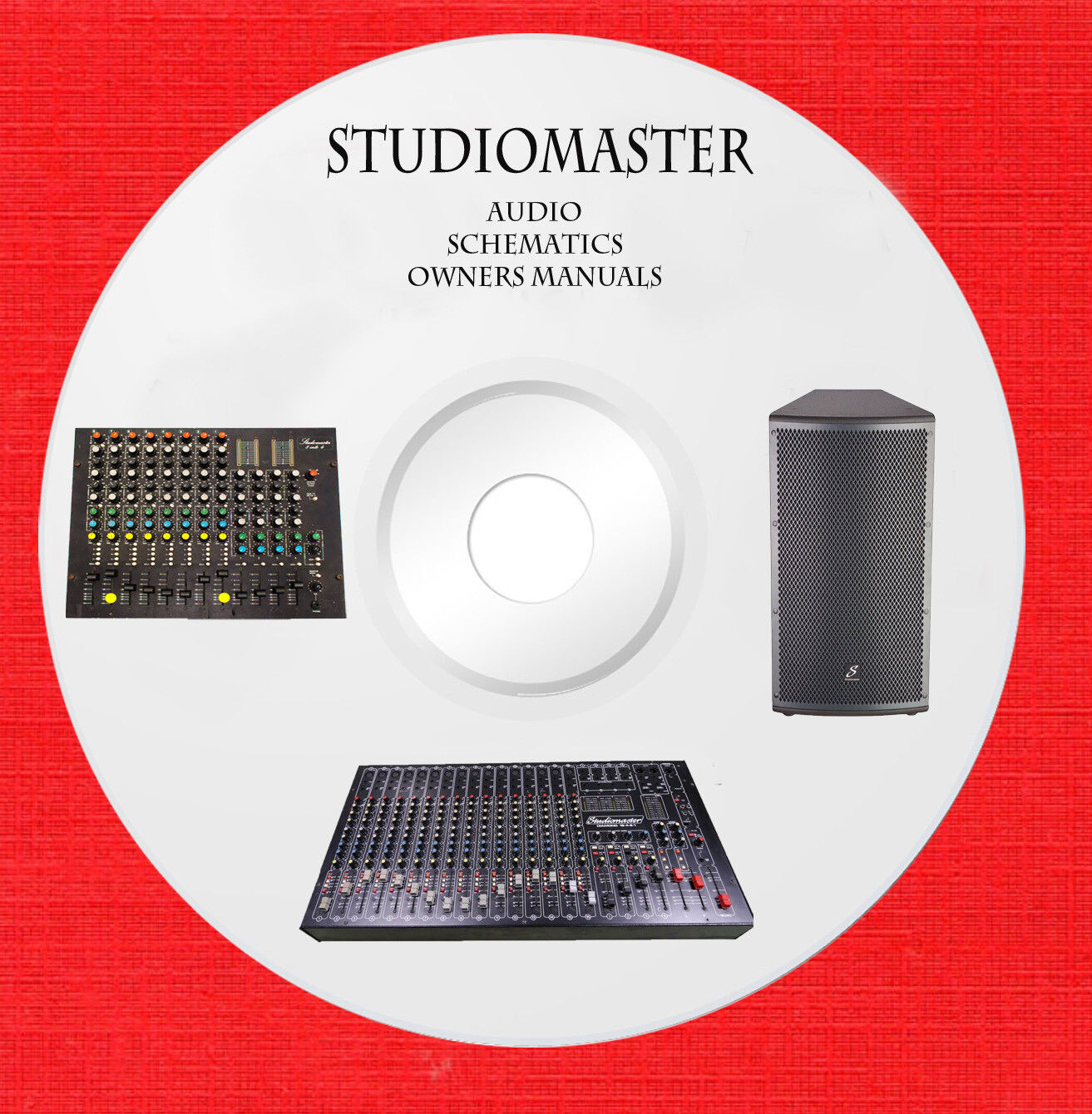Studiomaster Audio Repair Schematics and owner manuals on 1 dvd in pdf format 