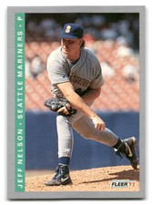 Jeff Nelson 1993 Fleer Baseball #311 Seattle Mariners