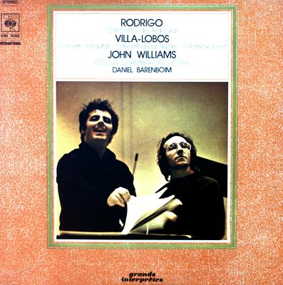 Williams, Barenboim - Rodrigo: Concierto De Aranjuez / Villa-Lobos LP .
