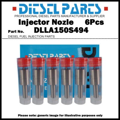 6Pcs Diesel Fuel Injector Nozzle Tips DLLA150S494 for Scania 2 DS8 0432291866
