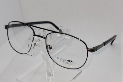 M'EYE GENERATION ES2528 (EASY STREET) EYEGLASSES 54-18-145 GUNMETAL W/ SOFT CASE