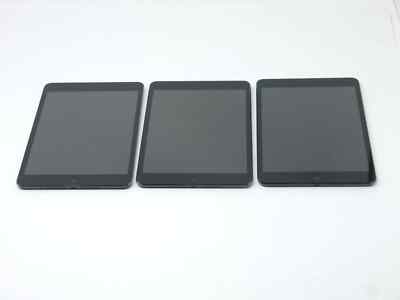 Lot of 3 working Apple iPad Mini 1st Gen 16GB 7.9'' WiFi Tablets A1432 locked