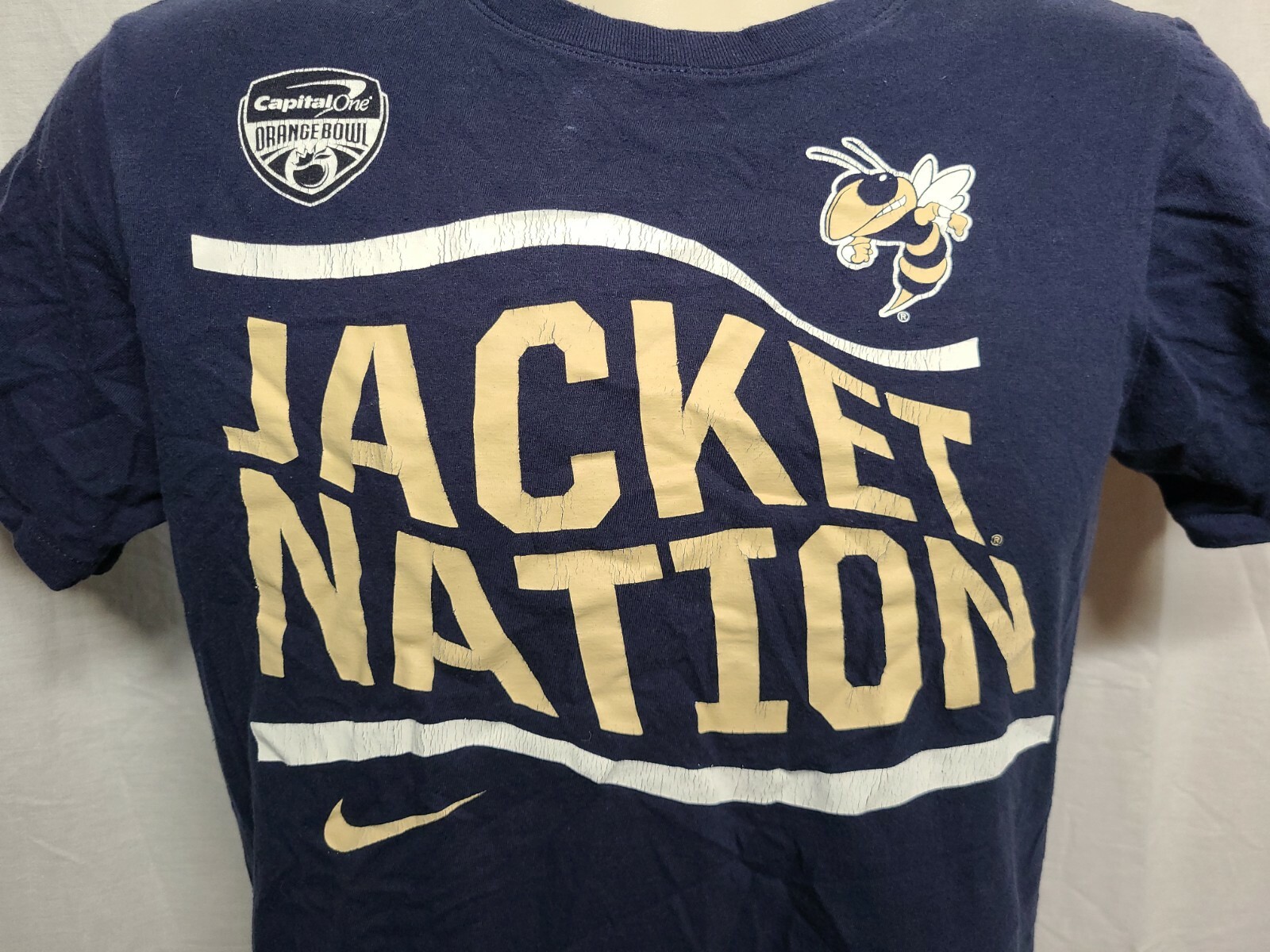 SACAI X NIKE Giacca gialla Nation donna piccola blu TShirt
