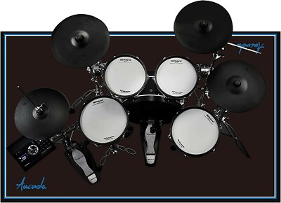Drum Rug 4*6ft Drum Accessories for Drum Set Drum Rug